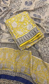 COTTON UNSTITHCED SALWAR 06062620