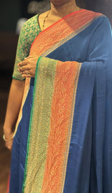 PURE CREPE SILK SAREE 06052668