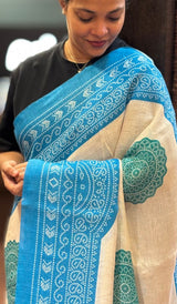 LINEN SAREE 04072615