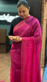 ORGANZA SAREE 04072655
