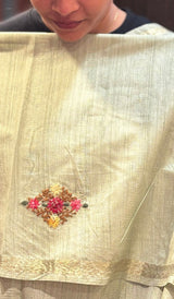 LINEN SAREE 04072619