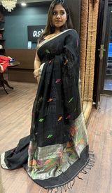 LINEN SAREE 04072642
