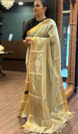 TISSUE SILK SAREE 010726122