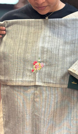 LINEN SAREE 0407266
