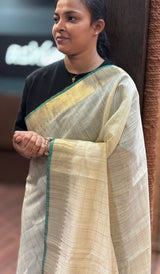 SEMI LINEN SAREE 1007262