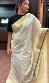 SEMI LINEN SAREE 1007262