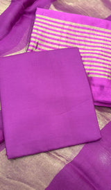 PURE SILK UNSTITCHED SALWAR 2206261