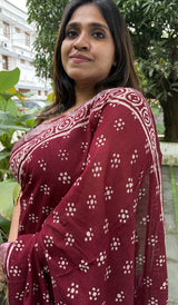 SEMI LINEN SAREE 1107263