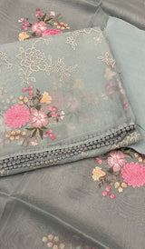 ORGANZA UNSTITCHED SALWAR 23062650