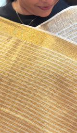 SEMI LINEN SAREE 06072627