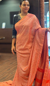 VISCOSE GEORGETTE SAREE 290426128