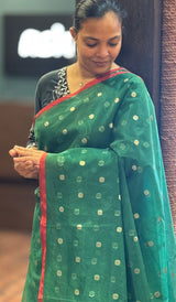 SEMI ORGANZA SAREE 1007269