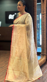 SEMI ORGANZA SAREE 10072610