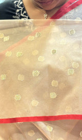 SEMI ORGANZA SAREE 10072610
