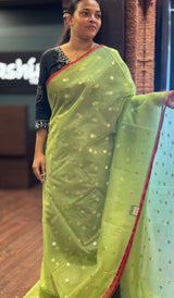 SEMI ORGANZA SAREE 10072611
