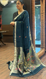 LINEN SAREE 04072667