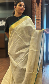 SEMI LINEN SAREE 2107262