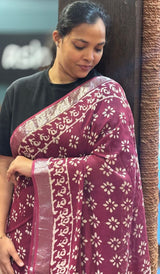 SEMI LINEN SAREE 1107264
