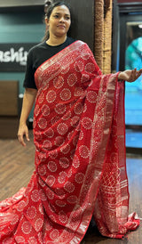 SEMI LINEN SAREE 1107265