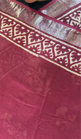 SEMI LINEN SAREE 1107267
