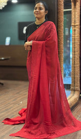 SEMI ORGANZA SAREE 2403269