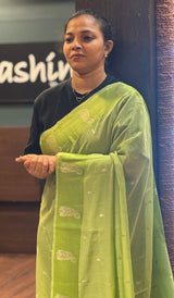MUL CHANDERI SAREE 12082610