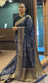 SEMI TUSSAR SAREE 12082651