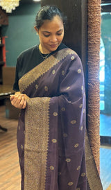 SEMI TUSSAR SAREE 12082682