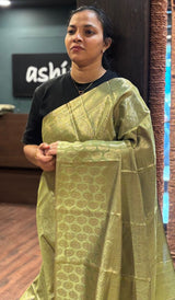 SEMI KANJI SAREE 18082614