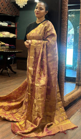 SEMI TISSUE SAREE 14082626