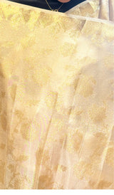 SEMI TISSUE SAREE 14082624