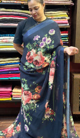 CHIFFON SAREE 08122536