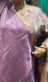 TISSUE ORGANZA SAREE 30042651