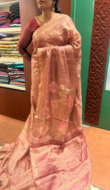 TISSUE ORGANZA  SAREE 30042643