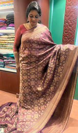 CREPE SILK SAREE 08122523