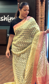 ORGANZA SAREE 23012617