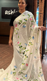 LINEN SAREE 0809261