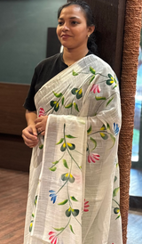 LINEN SAREE 0809261