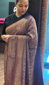 CREPE SILK SAREE 30102517