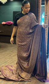 CREPE SILK SAREE 30102517
