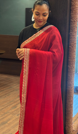 CHIFFON SAREE 23012651