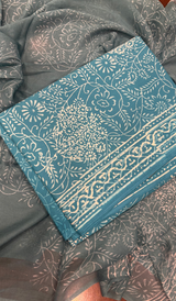 COTTON UNSTITCHED SALWAR 07092624