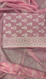 COTTON UNSTITCHED SALWAR 07092619
