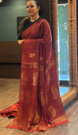 MUTKA TUSSAR SAREE 0307266