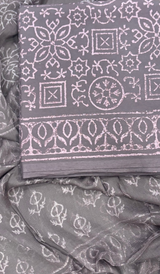 COTTON UNSTITCHED SALWAR 07092621