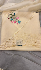 ORGANZA UNSTITCHED SALWAR 22062611
