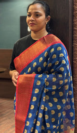 CHANDERI SILK SAREE 1405244