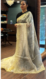 ORGANZA SILK SAREE 04112435