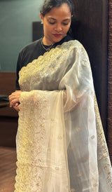 ORGANZA SILK SAREE 04112435