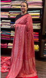 VISCOSE GEORGETTE SAREE 06082618